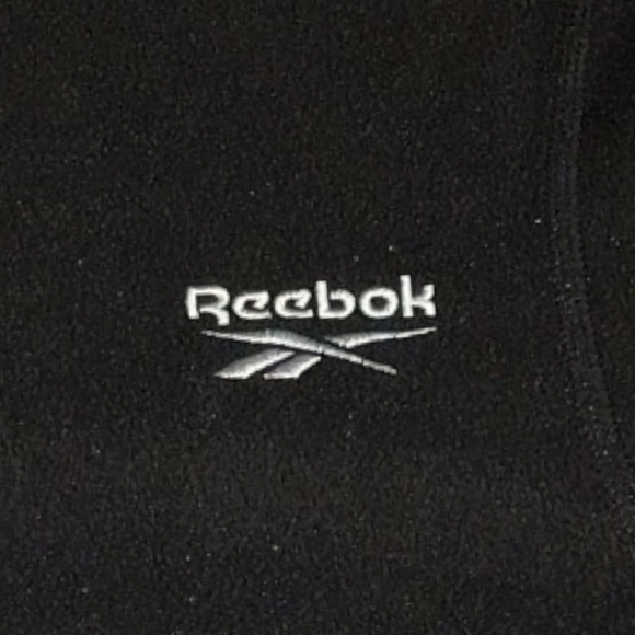 Reebok Black Half-Zip Pullover Sweater - Picture 2 of 4